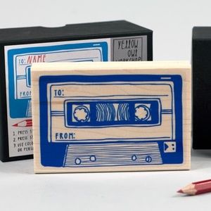 Stamp arts craft - mix tape set